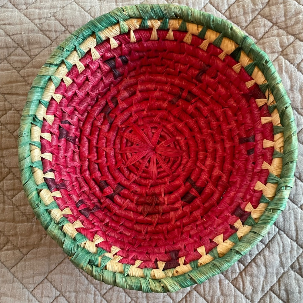 Small woven basket